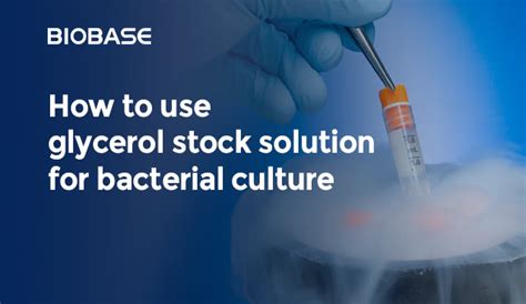 do you autoclave glycerol|glycerol concentration for bacterial stocks.